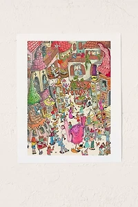 Mafv Wizard City Art Print