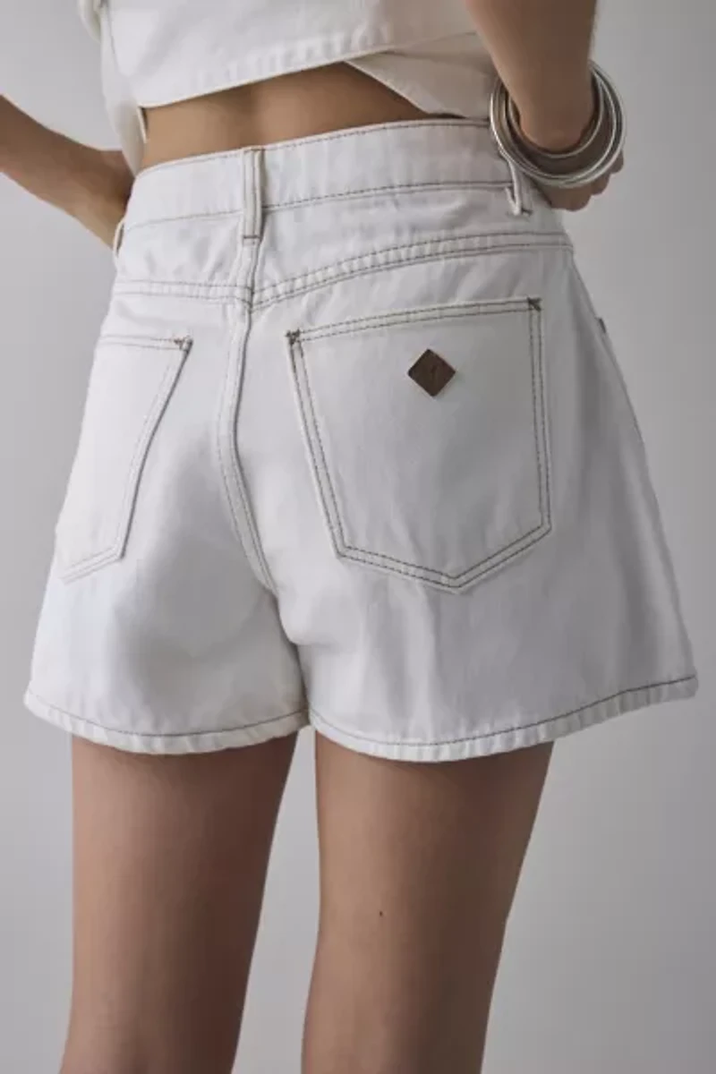 Abrand Venice Bone Denim Short