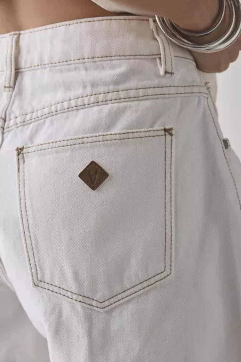 Abrand Venice Bone Denim Short