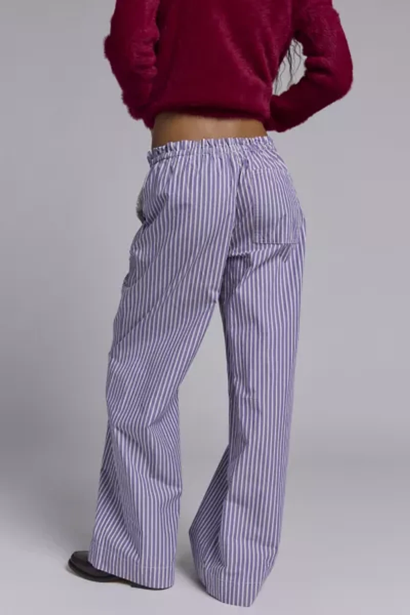 Kimchi Blue Millie Cotton Poplin Straight Leg Pant