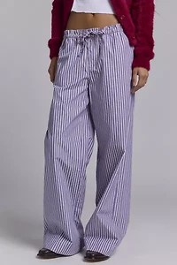Kimchi Blue Millie Cotton Poplin Straight Leg Pant