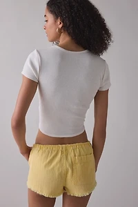UO Amalfi Coast Too Perfect Graphic Baby Tee