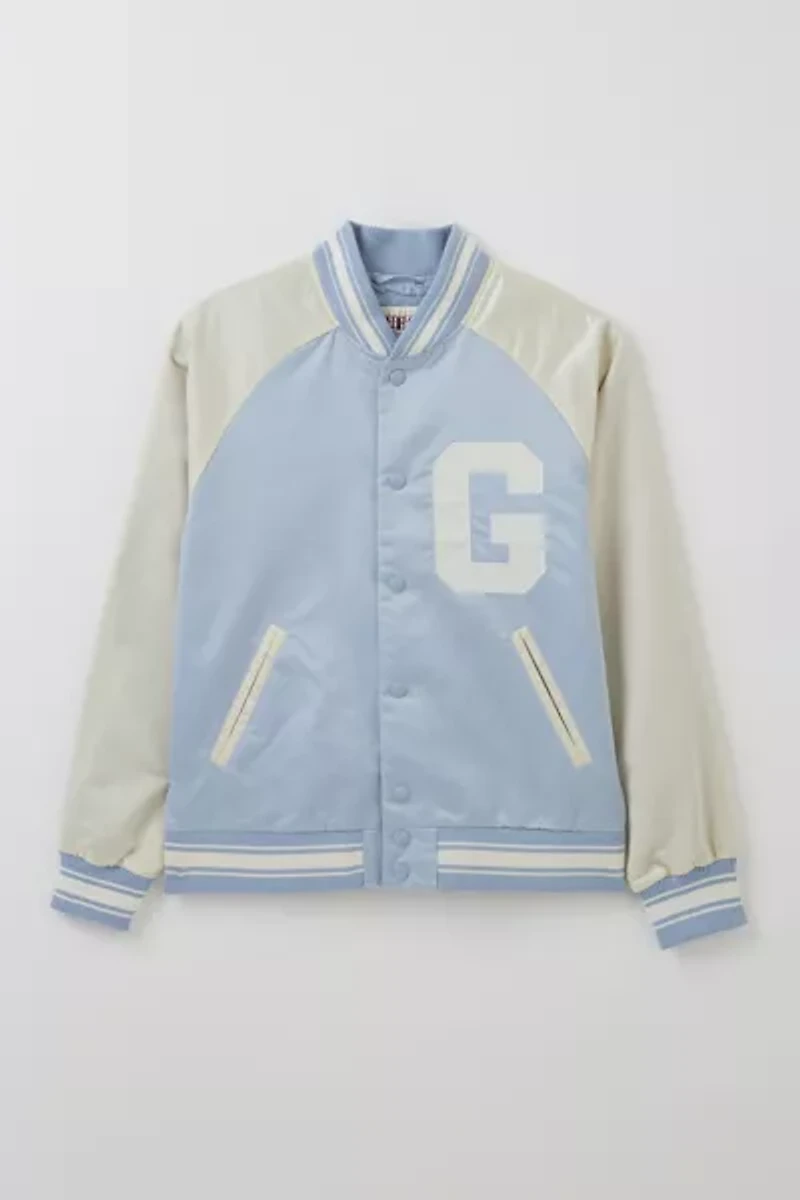 GUESS ORIGINALS Satin Varsity Jacket