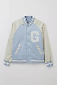 GUESS ORIGINALS Satin Varsity Jacket