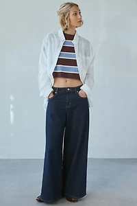 BDG Alex Breezy Cotton Oversized Button-Down Shirt