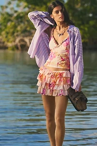 BDG Alex Breezy Cotton Oversized Button-Down Shirt