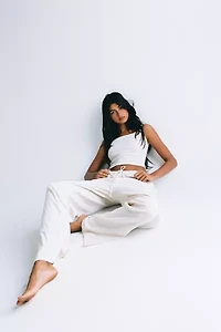 RAT BOI Drawstring Pointelle Pant