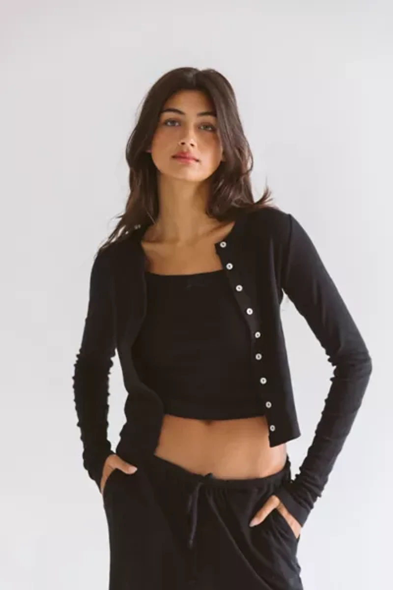 RAT BOI Pointelle Cardigan