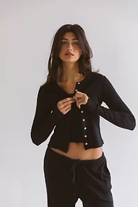 RAT BOI Pointelle Cardigan