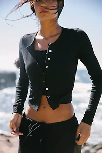 RAT BOI Pointelle Cardigan
