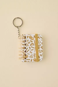 Mini Keychain Spiral Journal