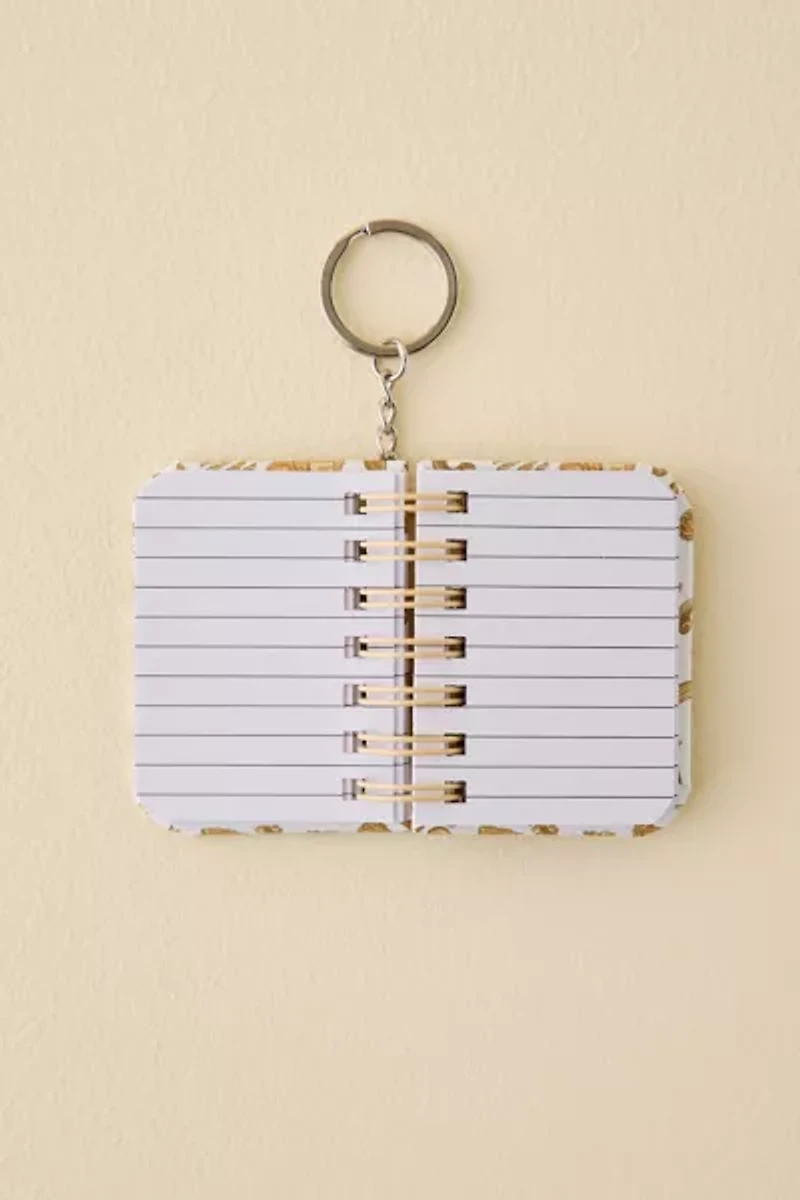 Mini Keychain Spiral Journal