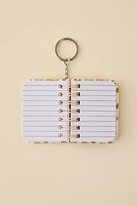 Mini Keychain Spiral Journal