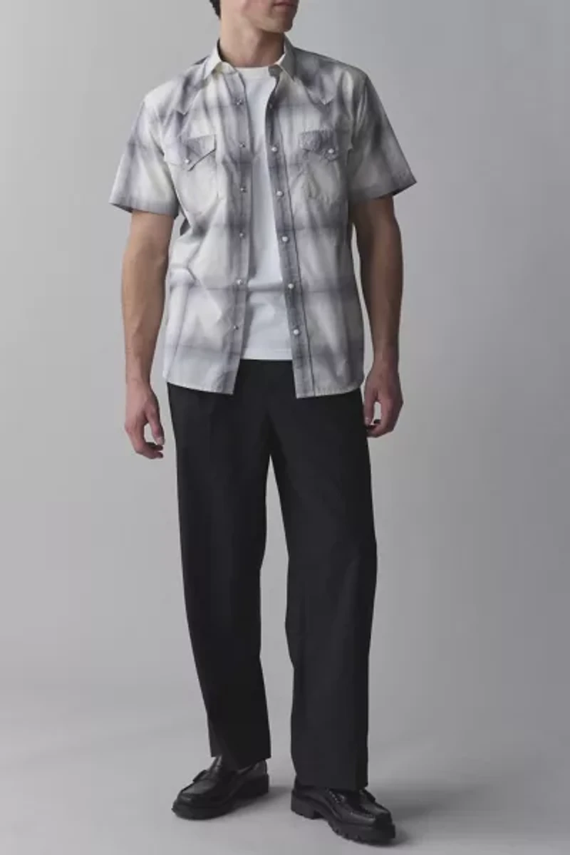 Pendleton Frontier Check Pattern Short Sleeve Shirt