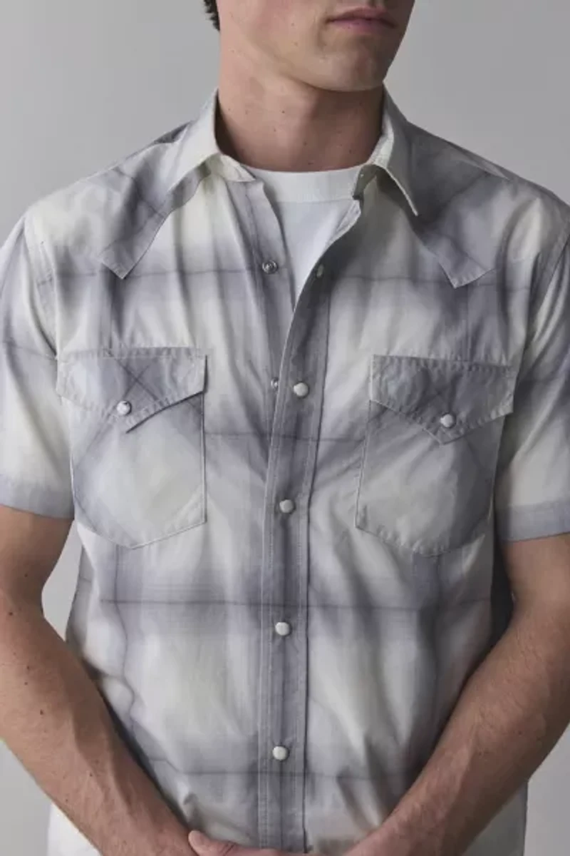 Pendleton Frontier Check Pattern Short Sleeve Shirt
