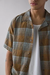 Pendleton Linen Blend Camp Shirt