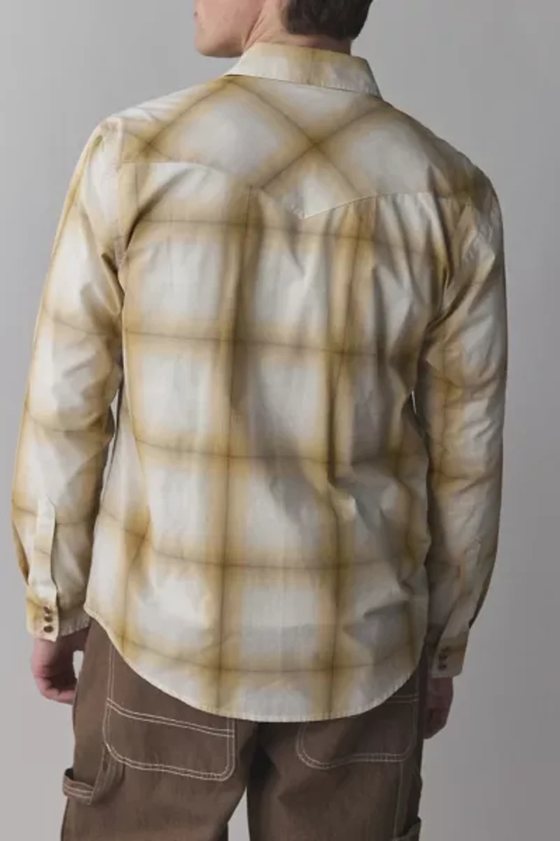 Pendleton Frontier Check Pattern Long Sleeve Shirt