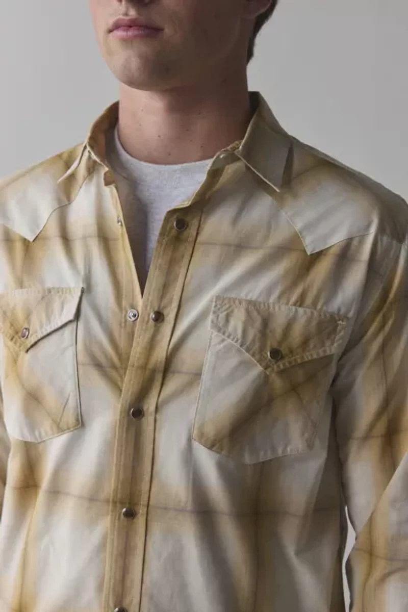 Pendleton Frontier Check Pattern Long Sleeve Shirt
