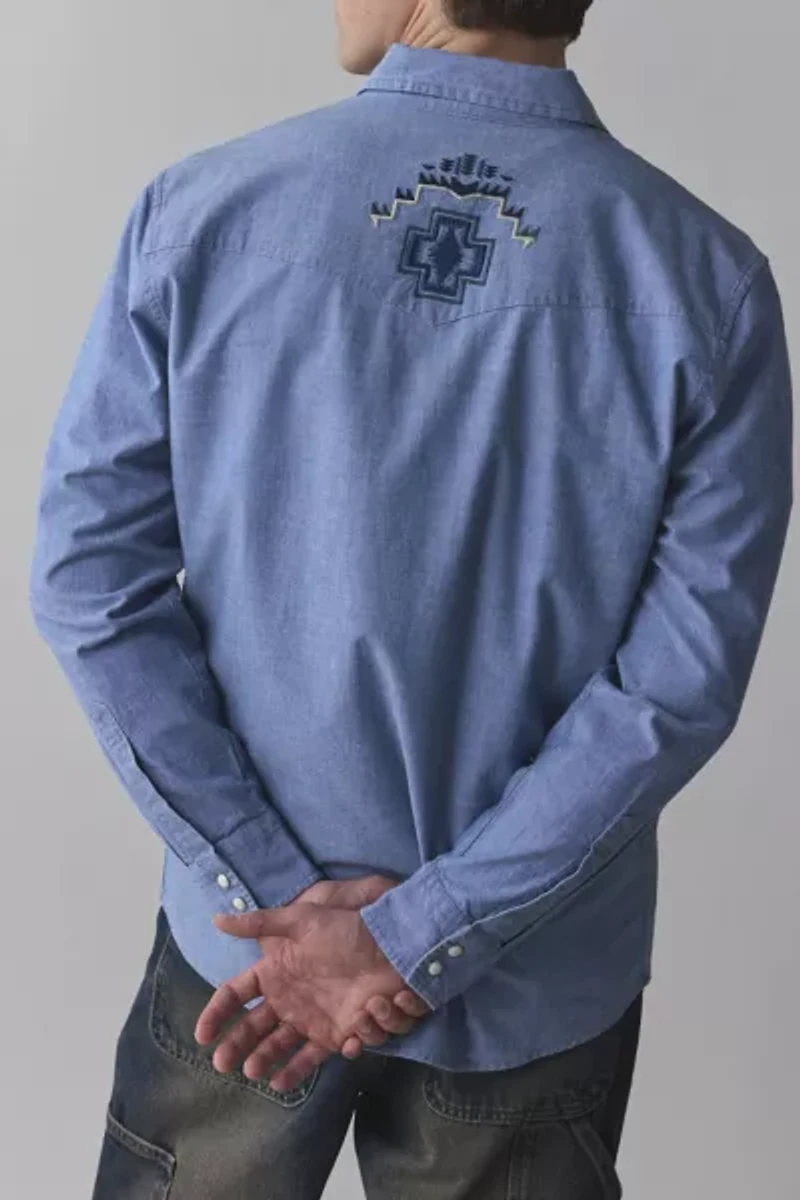 Pendleton Gambler Chambray Long Sleeve Shirt