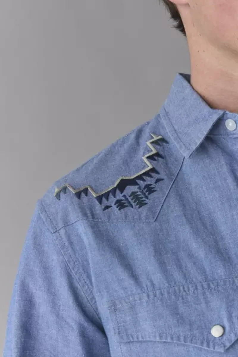 Pendleton Gambler Chambray Long Sleeve Shirt