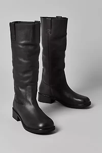 UO Tall Leather Slouch Boot