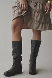 UO Tall Leather Slouch Boot