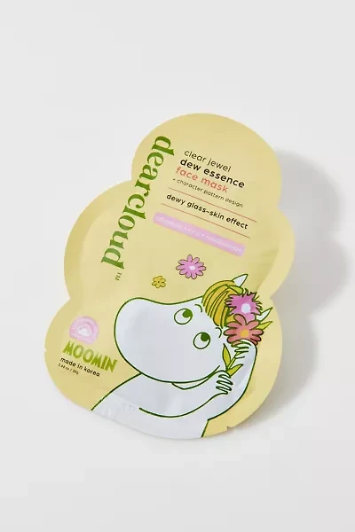 dearcloud X Moomin Clear Jewel Dew Essence Face Sheet Mask