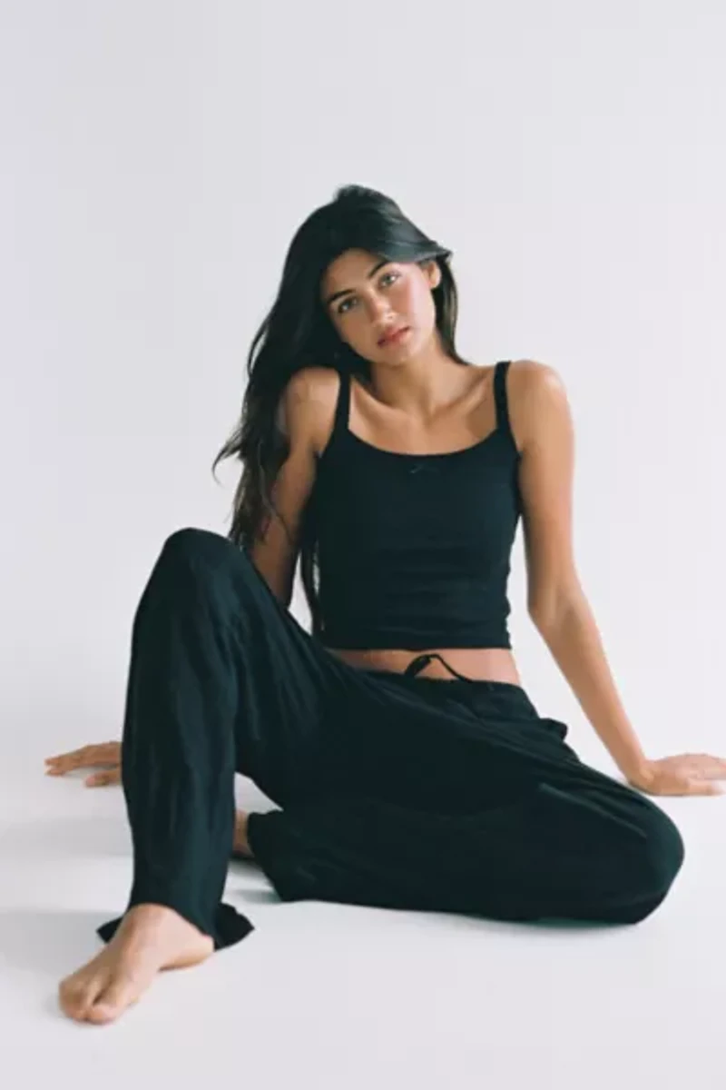 RAT BOI Square Neck Pointelle Cami