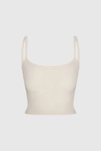 RAT BOI Square Neck Pointelle Cami