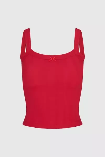 RAT BOI Square Neck Pointelle Cami