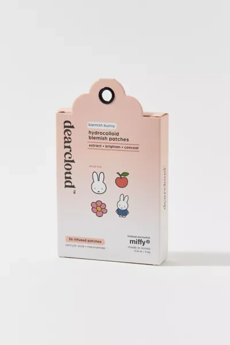 dearcloud X Miffy Hydrocolloid Pimple Patch Set