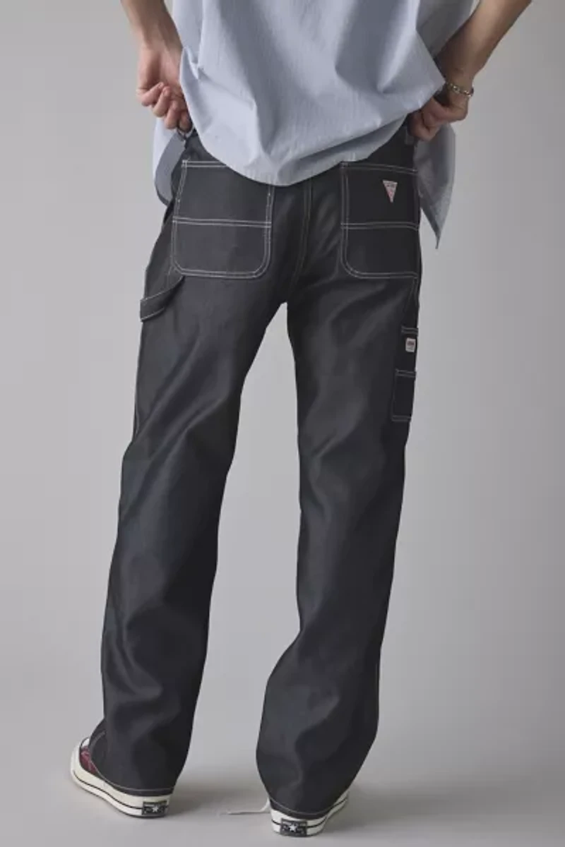 GUESS ORIGINALS Coated Double Knee Carpenter Jean