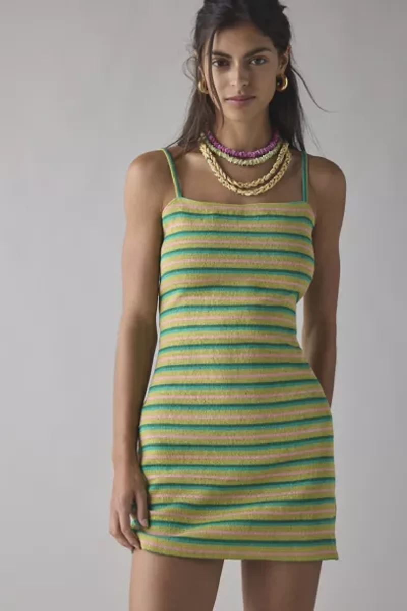 Billabong Mami Wata Stripe Knit Mini Dress
