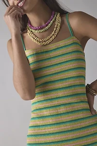 Billabong Mami Wata Stripe Knit Mini Dress