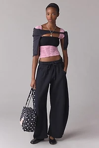 Out From Under Essential Barrel Leg Full Length Sweatpant