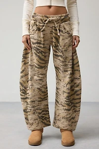 Out From Under Essential Barrel Leg Full Length Sweatpant