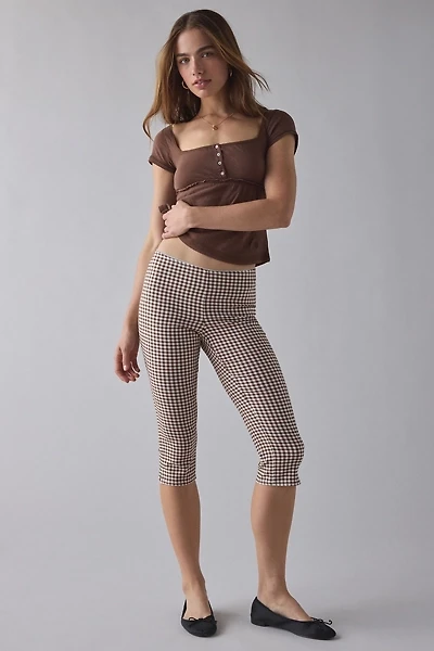 Kimchi Blue Ellie Mid-Rise Stretch Capri Pant