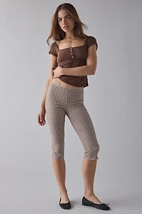 Kimchi Blue Ellie Mid-Rise Stretch Capri Pant