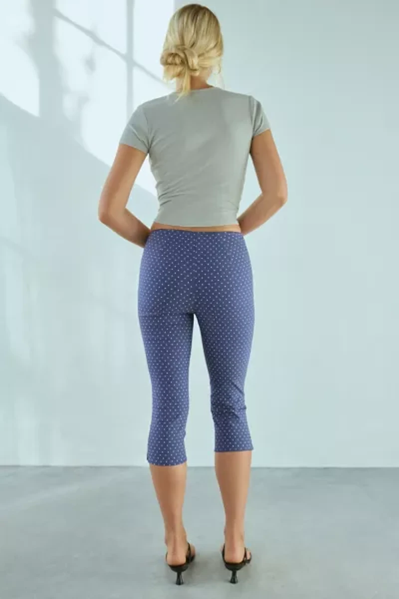 Kimchi Blue Ellie High Rise Stretch Capri Pant