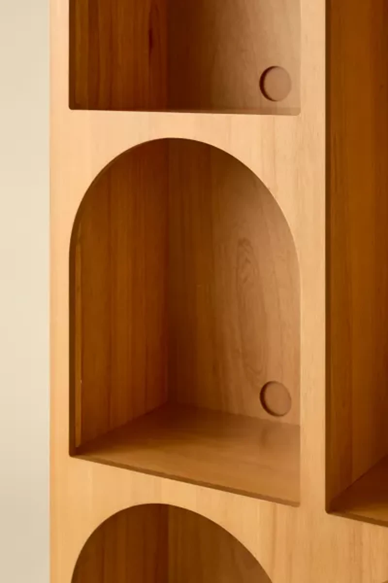 Alva Arch Cutout Bookshelf