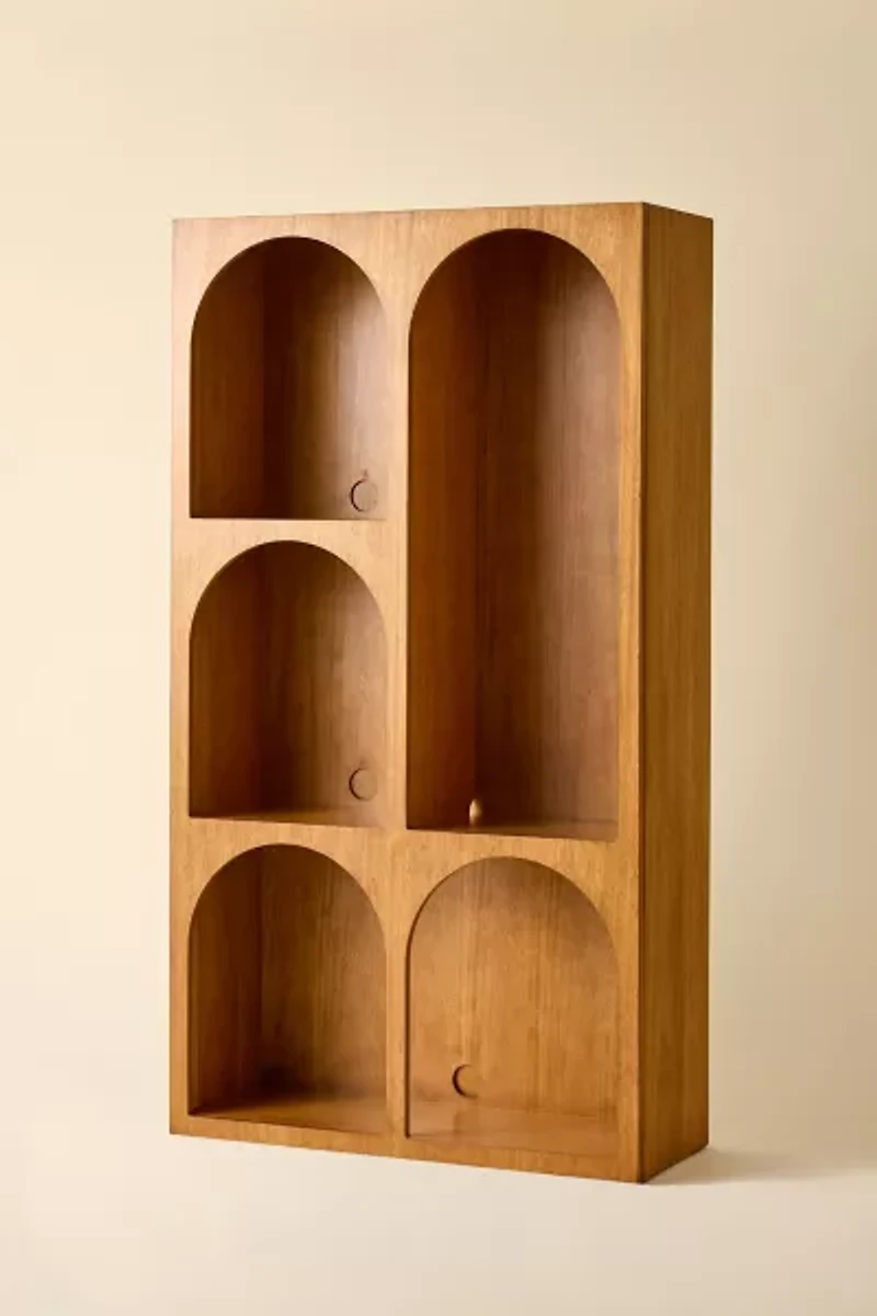Alva Arch Cutout Bookshelf