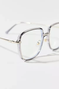 Harper Metal Oversized Square Readers