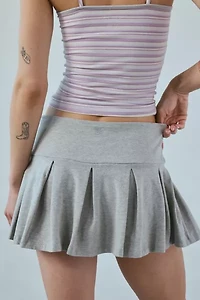 Out From Under Prep School Pleated Micro Mini Skort