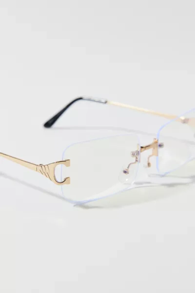 Sebastian Rimless Blue Light Glasses