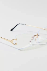 Sebastian Rimless Blue Light Glasses