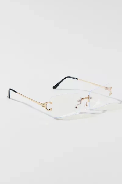 Sebastian Rimless Blue Light Glasses