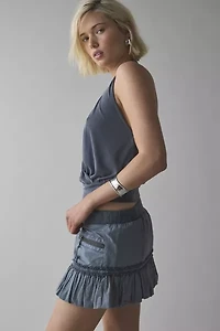Silence + Noise Alexis Bubble Hem Cargo Skirt