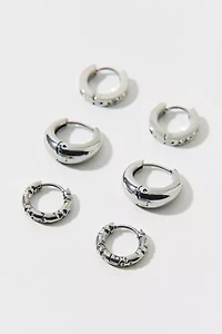 Waterproof Mini Hoop Earring Set