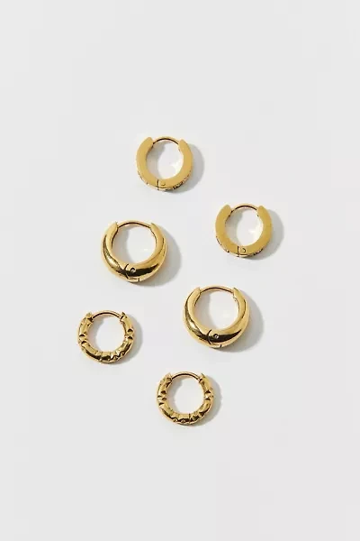 Waterproof Mini Hoop Earring Set