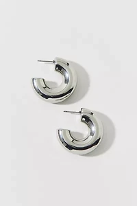 Stainless Steel Mega Chubby Hoop Earring